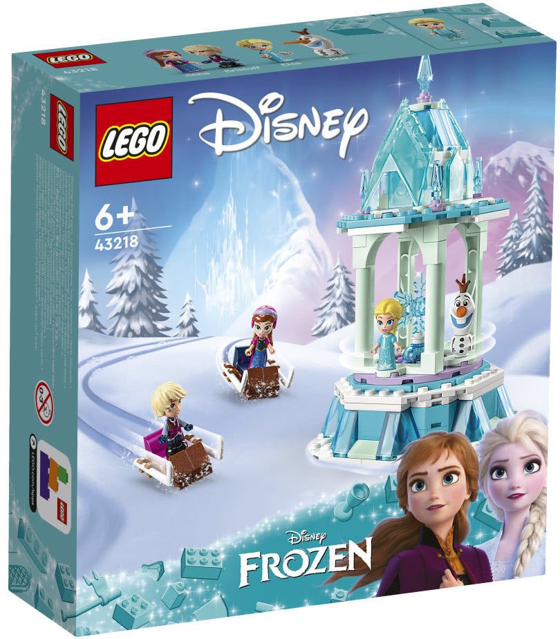 Verpackung: LEGO Disney 43218 Annas und Elsas magisches Karussell