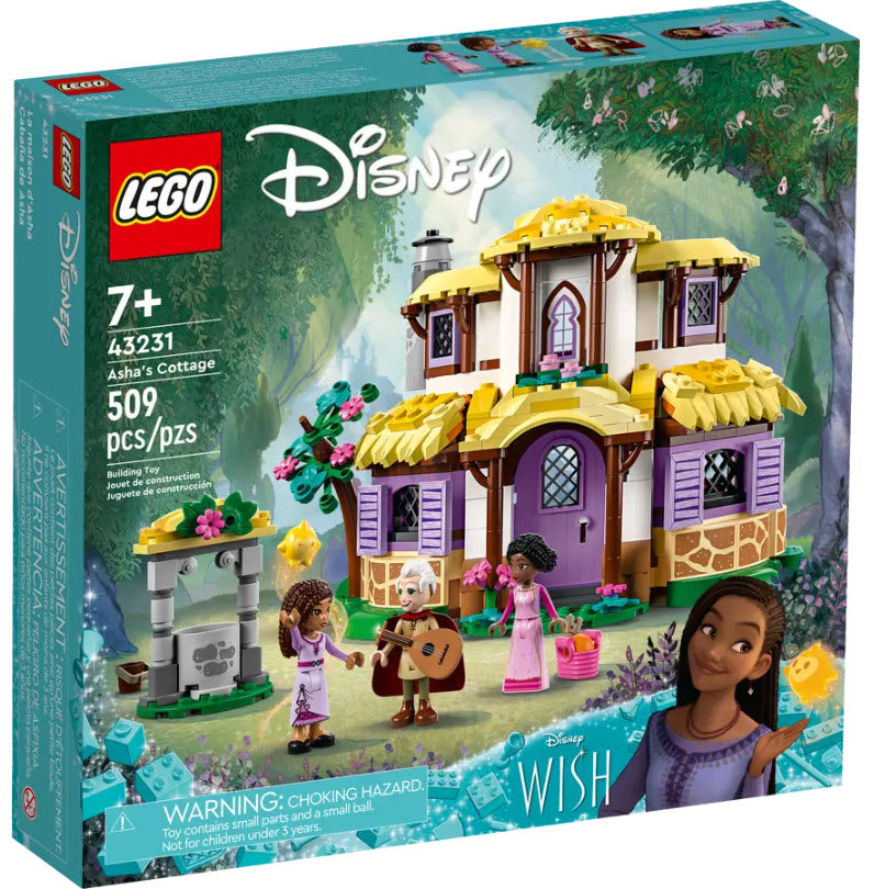 Verpackung: LEGO Disney 43231 Ashas Häuschen