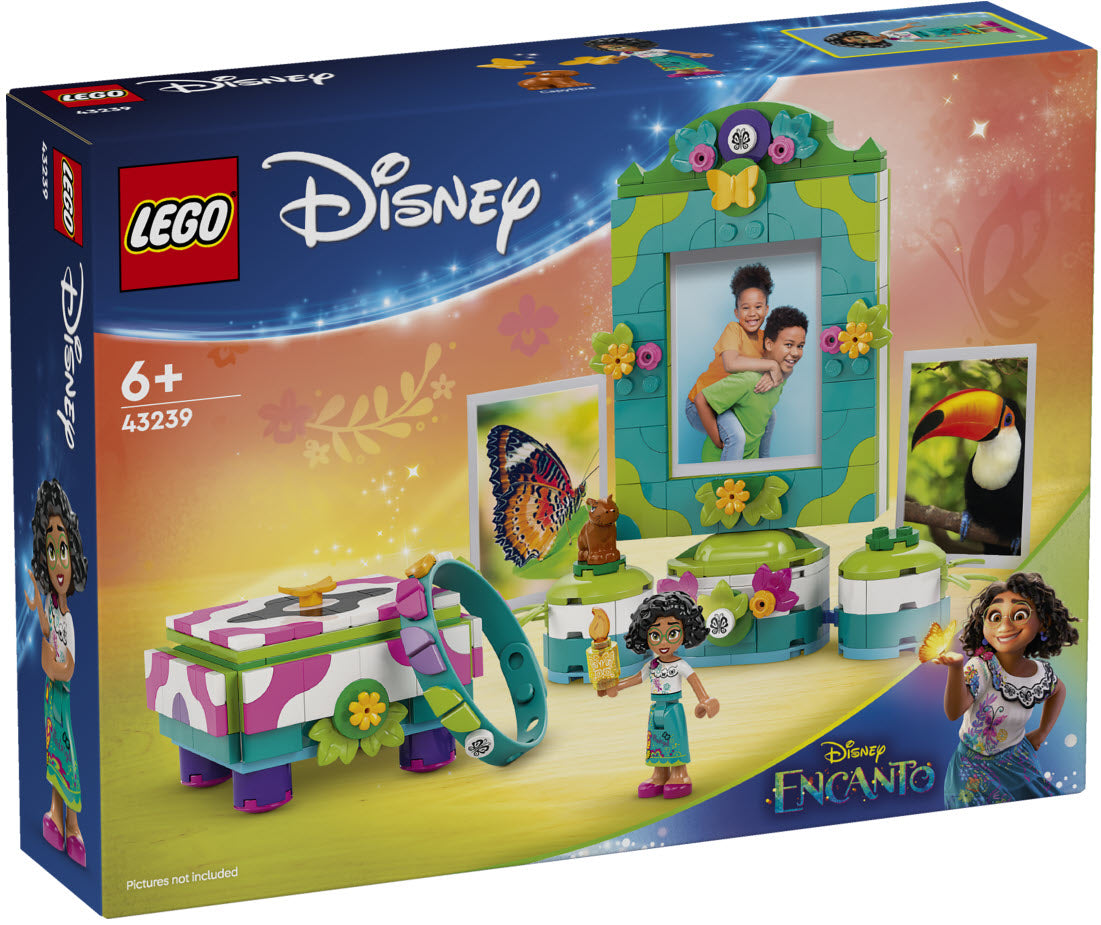 Verpackung: LEGO Disney 43239 Mirabels Fotorahmen und Schmuckkassette