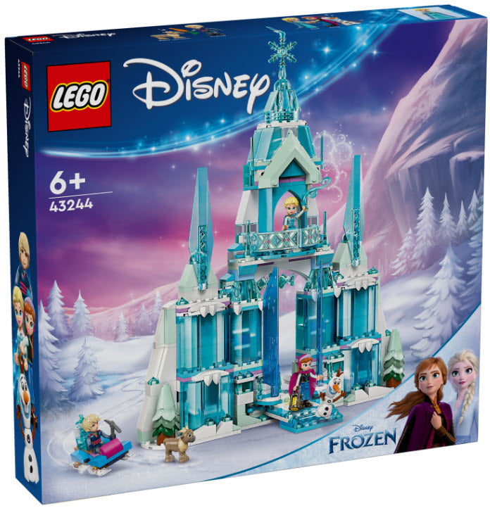 Verpackung: LEGO Disney 43244 Elsas Winterpalast