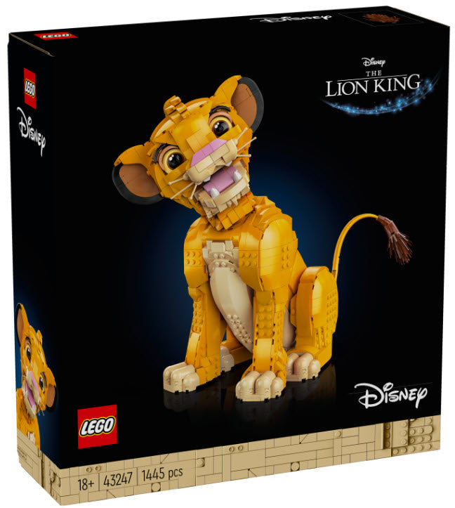 Verpackung: LEGO Disney 43247 Simba, der junge König der Löwen