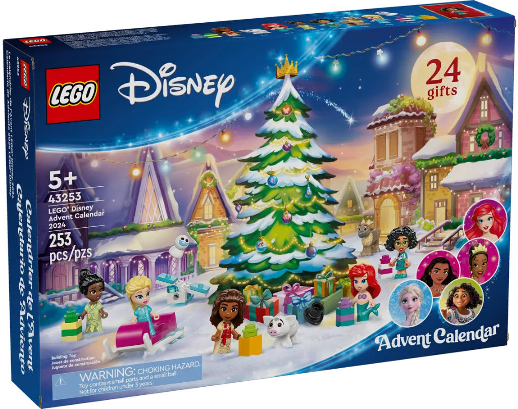 Verpackung: LEGO Disney 43253 Adventskalender 2024