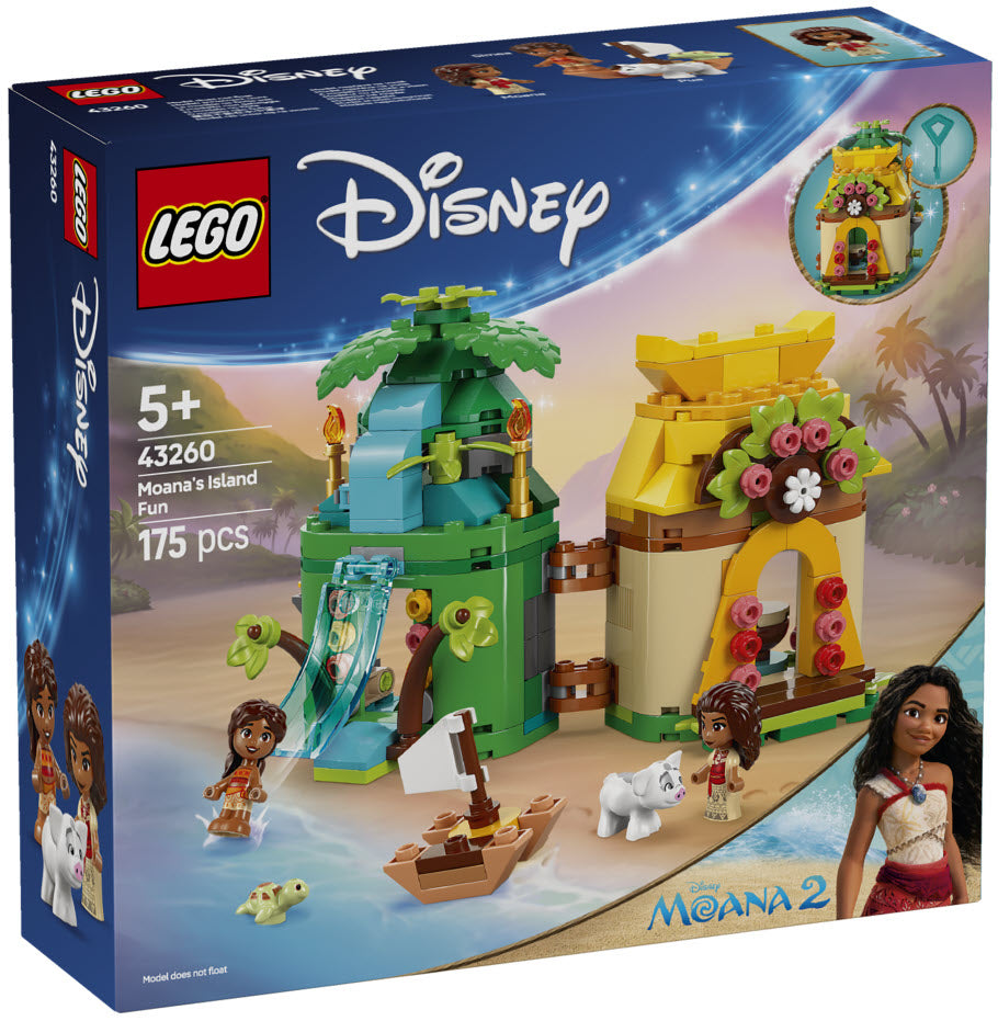 Verpackung: LEGO Disney 43260 Vaianas Inselspaß