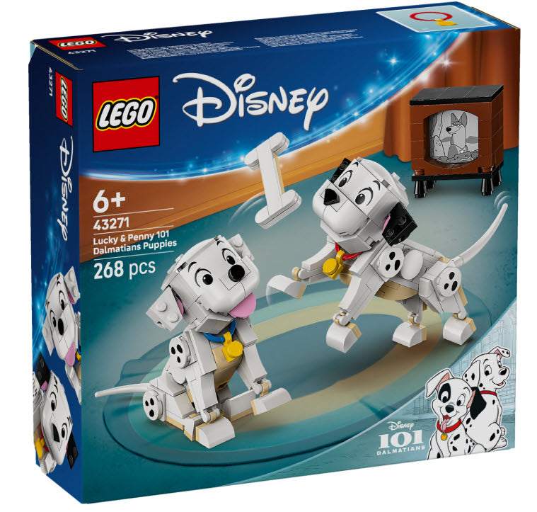 Verpackung: LEGO Disney 43271 Die Welpen Lucky und Penny aus 101 Dalmatiner