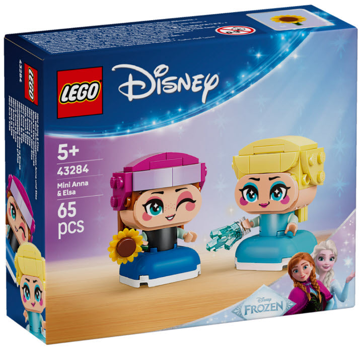 Verpackung: LEGO Disney 43284 Die Mini-Prinzessinnen Anna und Elsa