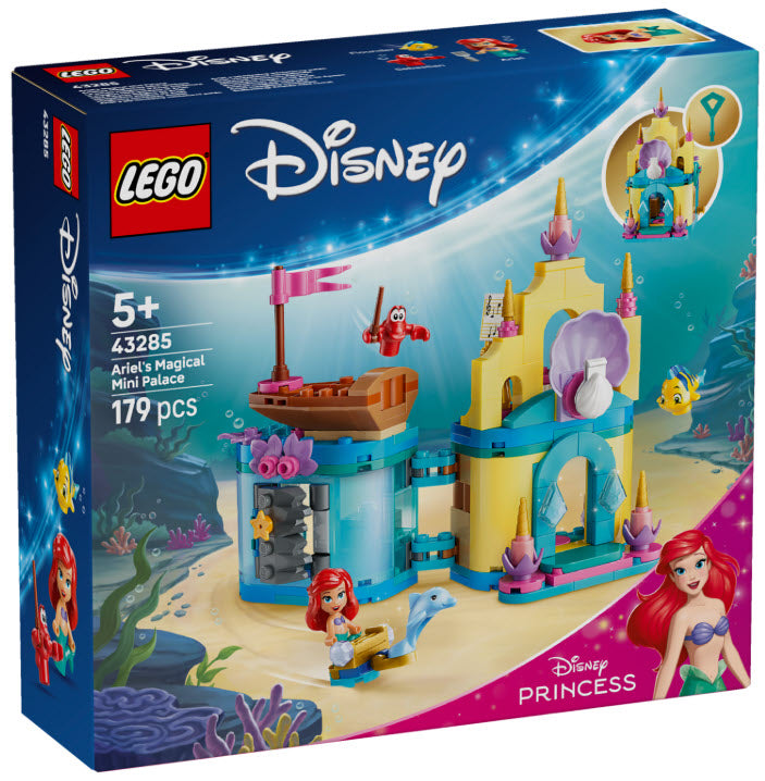 Verpackung: LEGO Disney 43285 Arielles Magisches Mini-Schloss