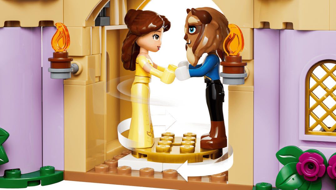 Detail 1: LEGO Disney 43289 Das verzauberte Schloss von Belle und dem Biest