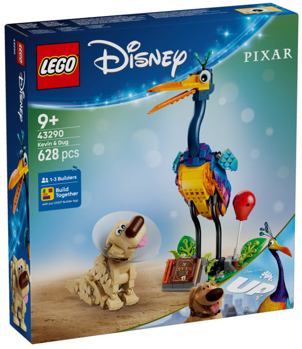 Verpackung: LEGO Disney 43290 Kevin und Dug