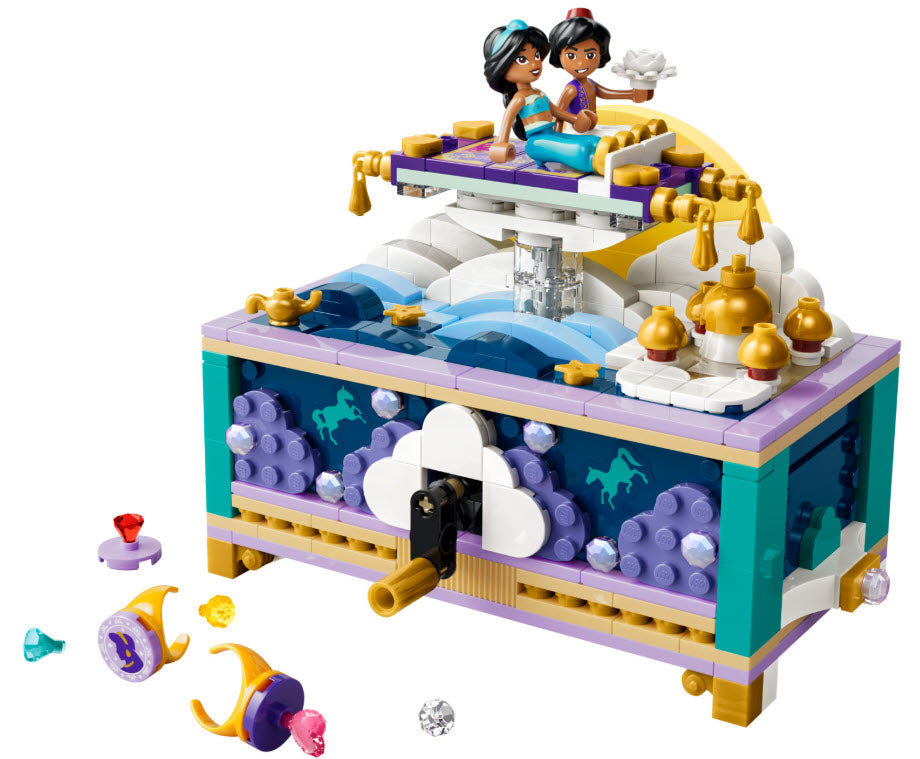Inhalt: LEGO Disney 43295 Jasmins Schmuckkästchen