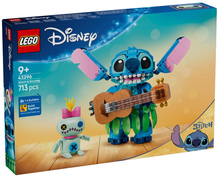 Verpackung: LEGO Disney 43296 Stitch und Scrump