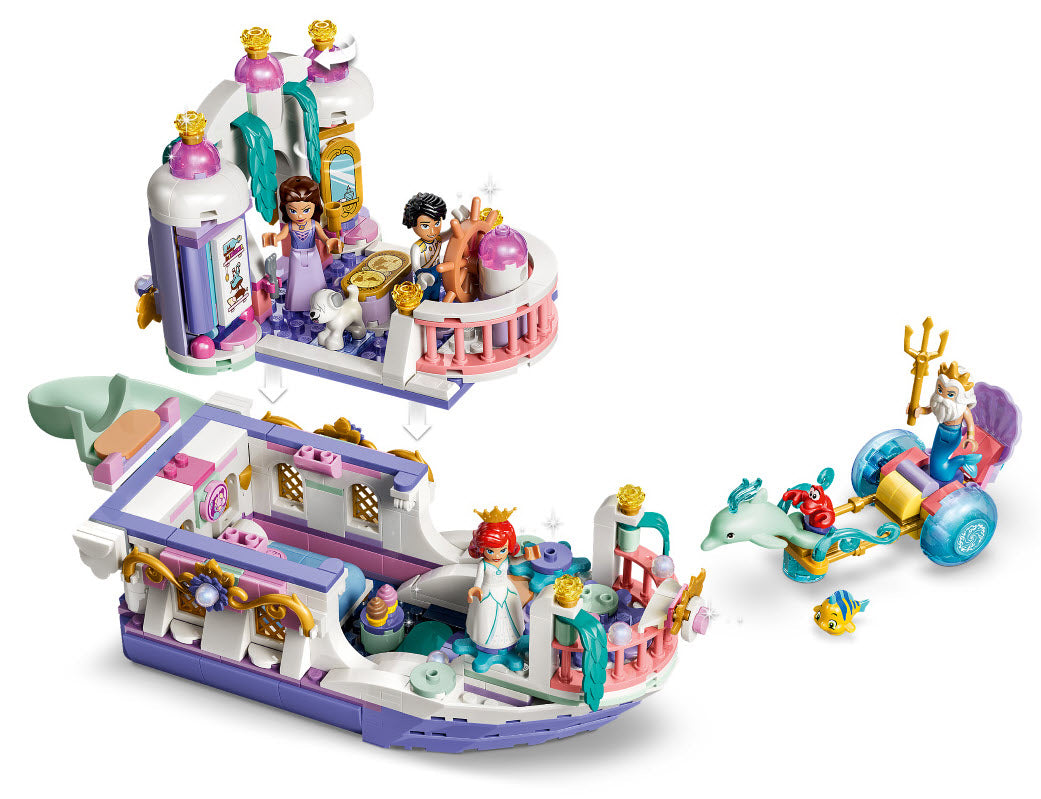 Detail 1: LEGO Disney 43299 Arielles Königliches Hochzeitsboot