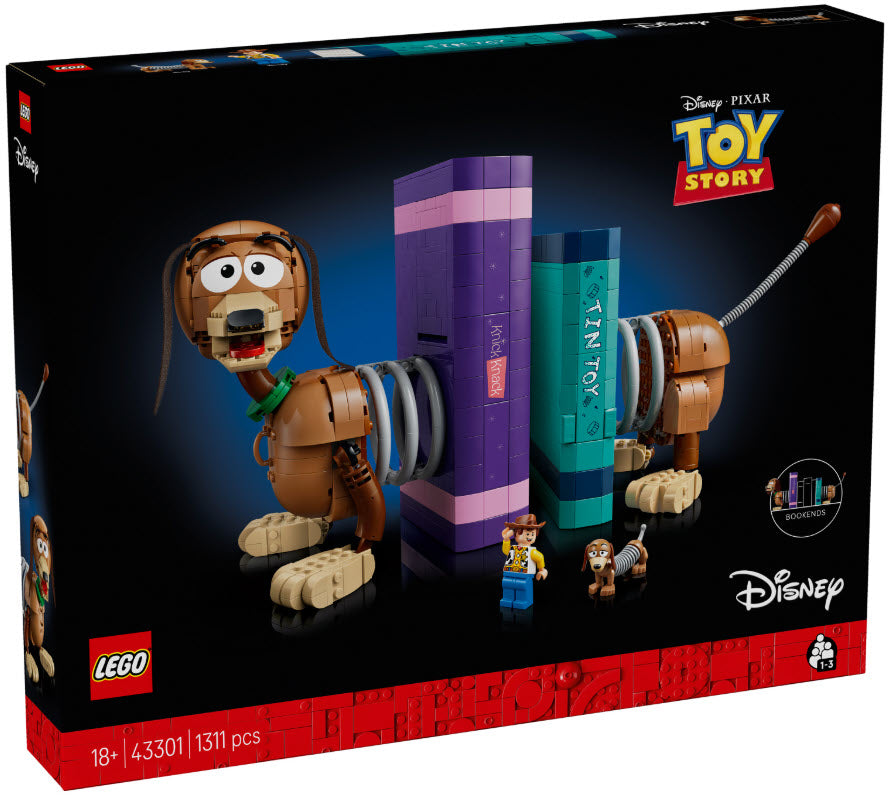 Verpackung: LEGO Disney 43301 Toy Story: Slinky-Buchstützen