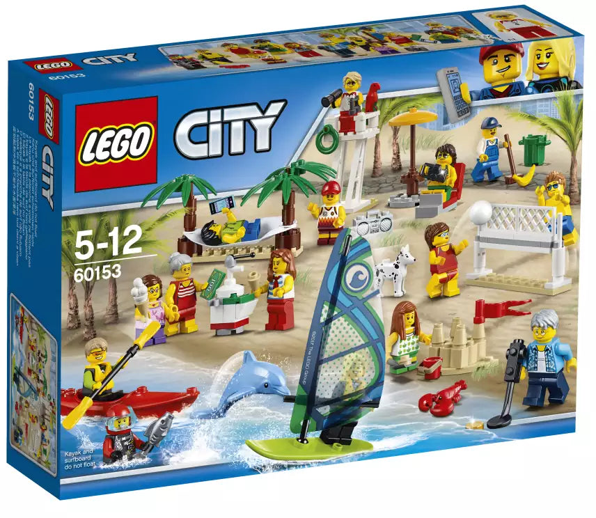 LEGO City 60153 Stadtbewohner - Ein Tag am Strand, Verpackung