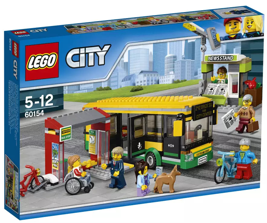 LEGO City 60154 Busbahnhof, Verpackung