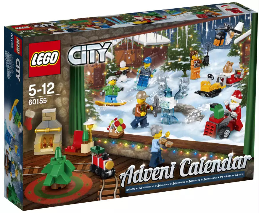 LEGO City 60155 Adventskalender 2017, Verpackung