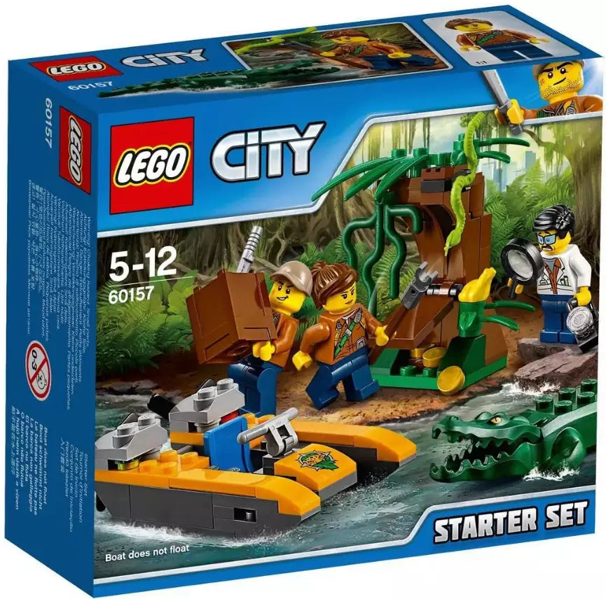 Verpackung: LEGO City 60157 Dschungel-Starter-Set