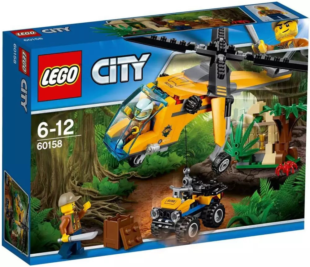 Verpackung: LEGO City 60158 Dschungel-Frachthubschrauber