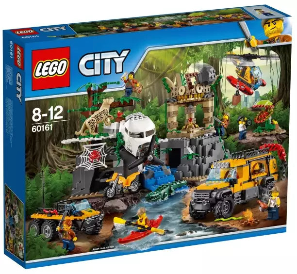 Verpackung: LEGO City 60160 Mobiles Dschungel-LaborLEGO City 60161 Dschungel-Forschungsstation