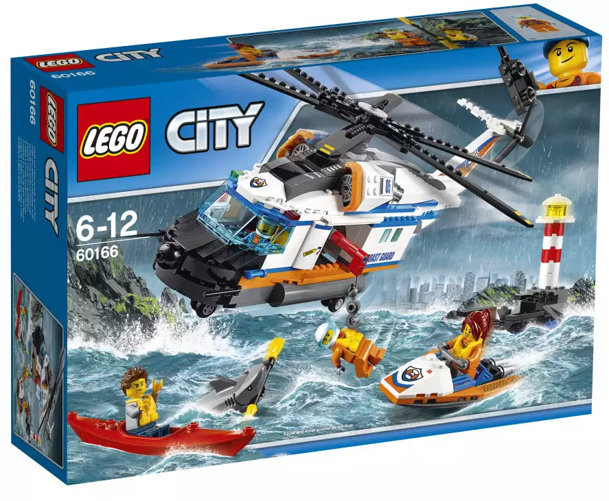 Verpackung: LEGO City 60166 Seenot-Rettungshubschrauber
