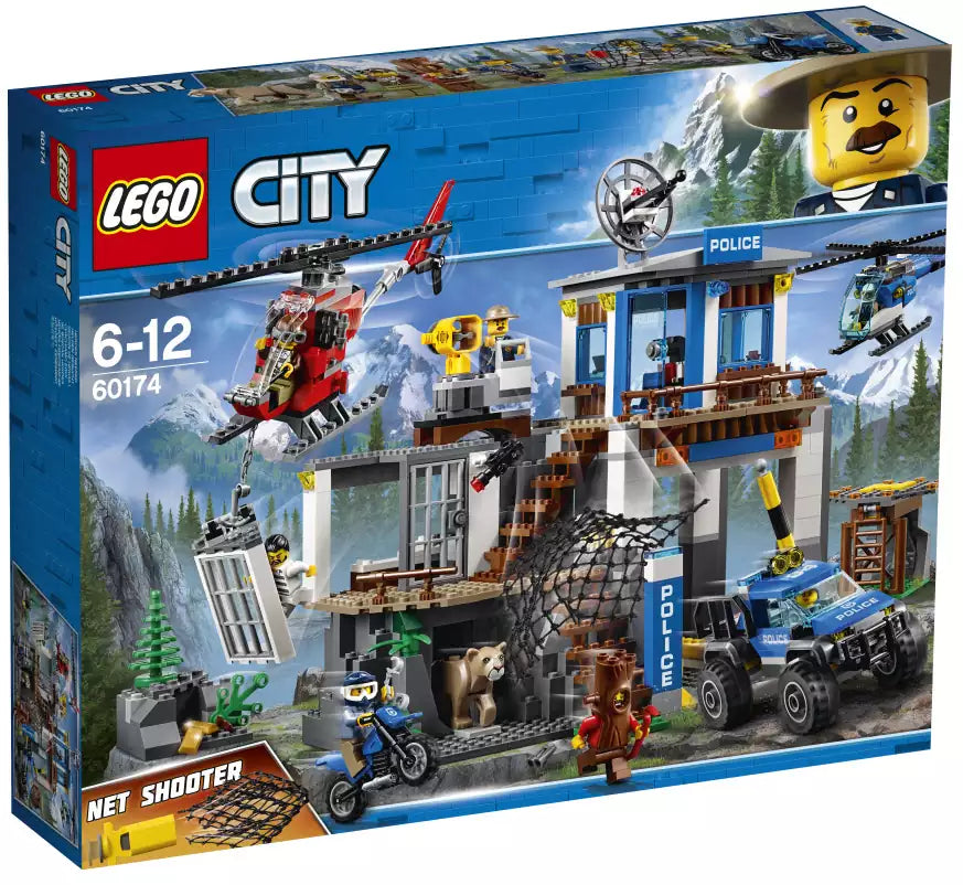 Verpackung: LEGO City 60174 Hauptquartier der Gebirgspolizei