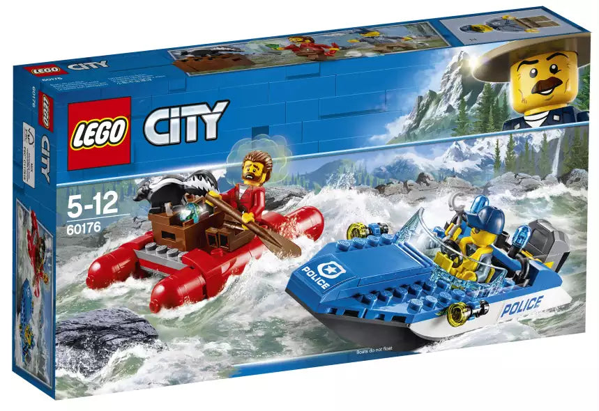 Verpackung: LEGO City 60176 Flucht durch die Stromschnellen