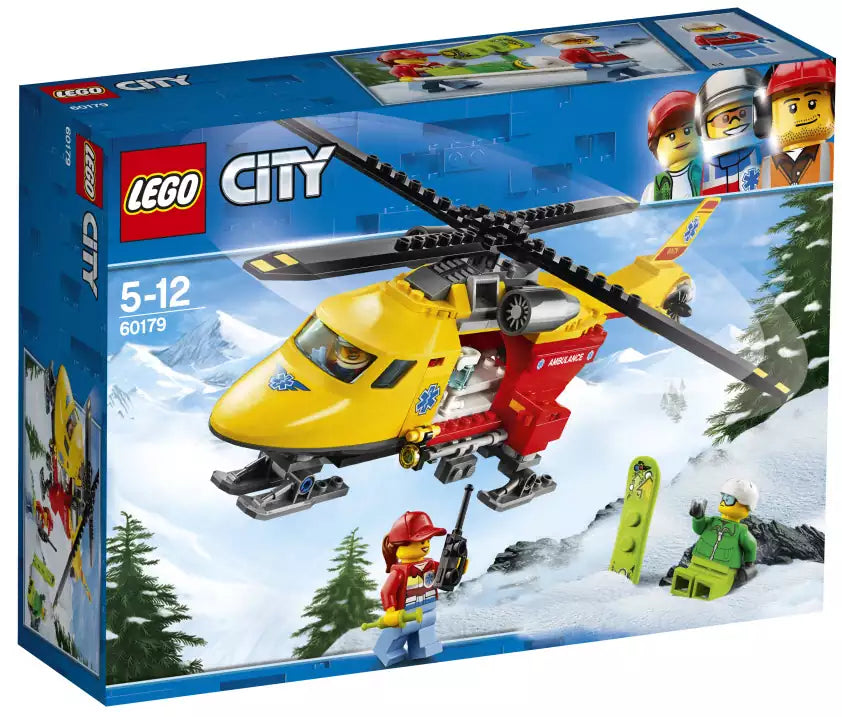 Verpackung: LEGO City 60179 Rettungshubschrauber