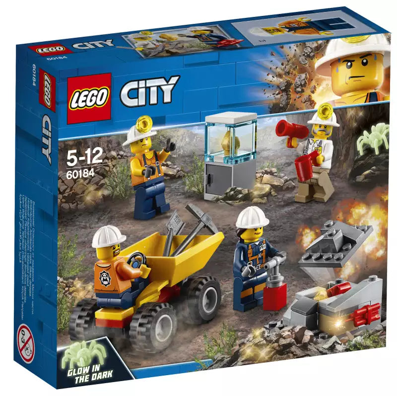 Verpackung: LEGO City 60184 Bergbauteam