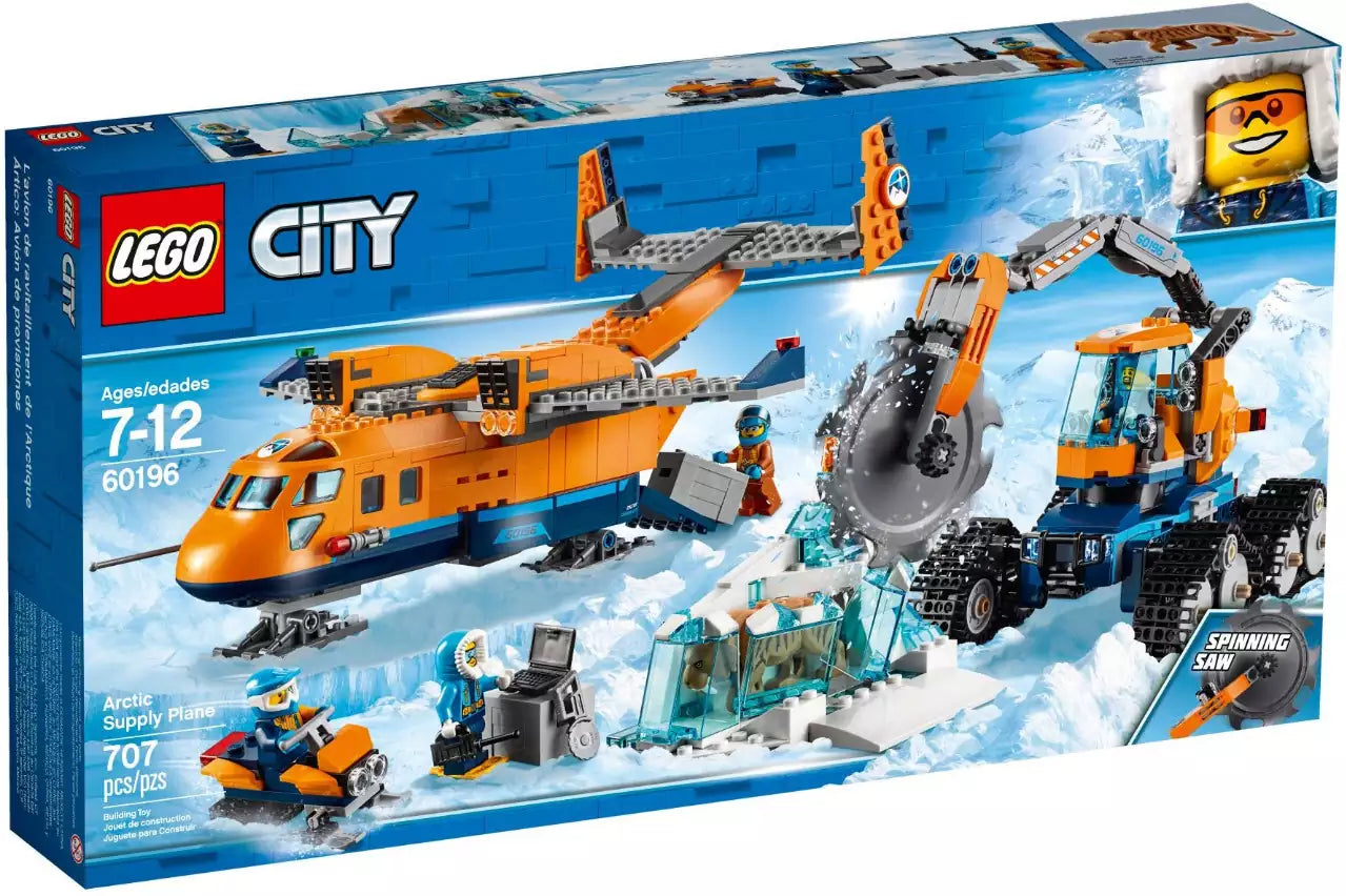 Verpackung: LEGO City 60196 Arktis-Versorgungsflugzeug