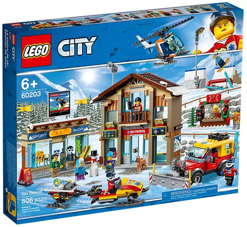 Verpackung: LEGO City 60203 Ski Resort