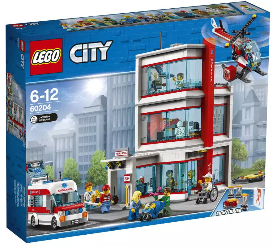 Verpackung: LEGO City 60204 LEGO City Krankenhaus
