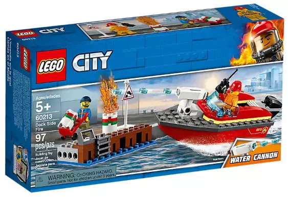 Verpackung: LEGO City 60213 Feuerwehr am Hafen