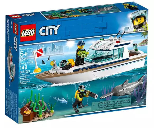 Verpackung: LEGO City 60221 Tauchyacht