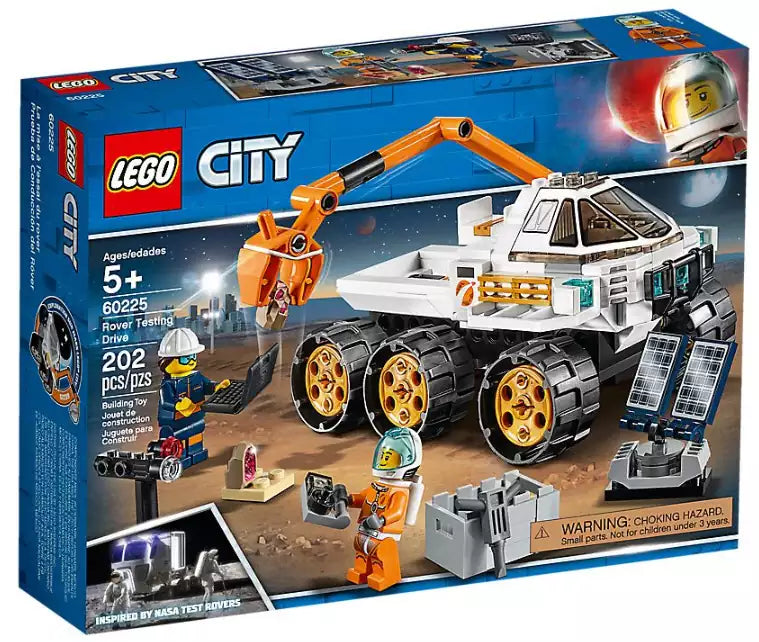 Verpackung:  LEGO City 60225 Rover-Testfahrt
