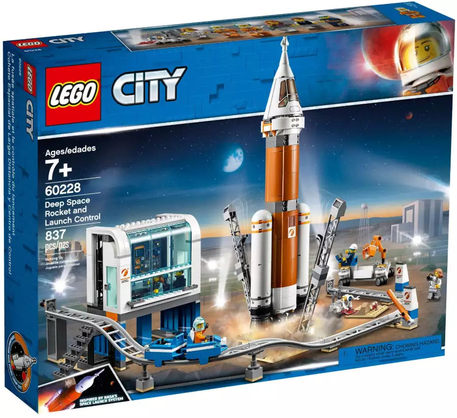 Verpackung:  LEGO City 60228 Weltraumrakete mit Kontrollzentrum