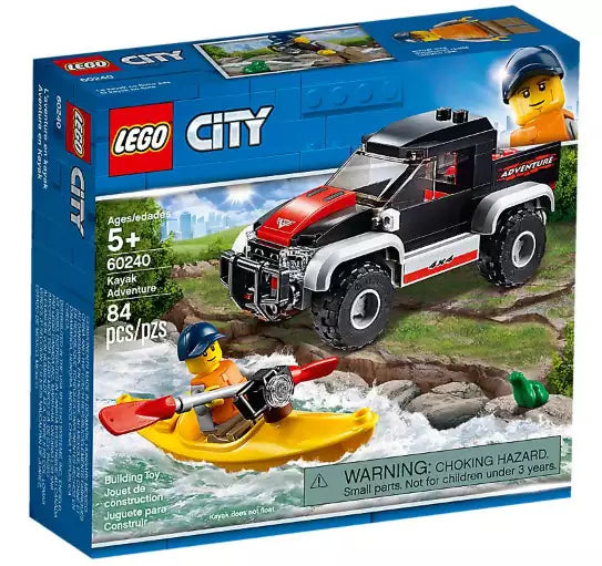 Verpackung: LEGO City 60240 Kajak-Abenteuer
