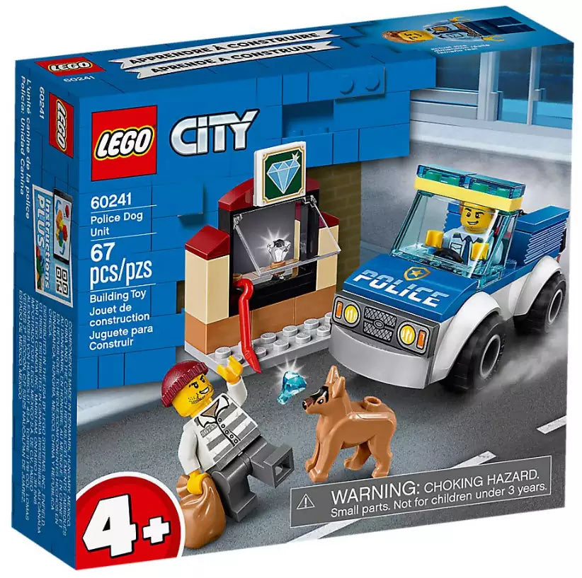 Verpackung: LEGO City 60241 Polizeihundestaffel