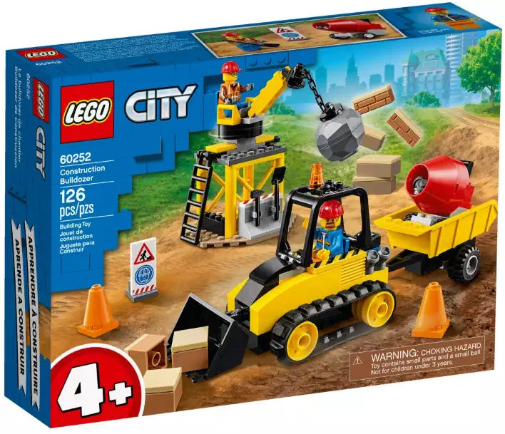 Verpackung: LEGO City 60252 Bagger auf der Baustelle