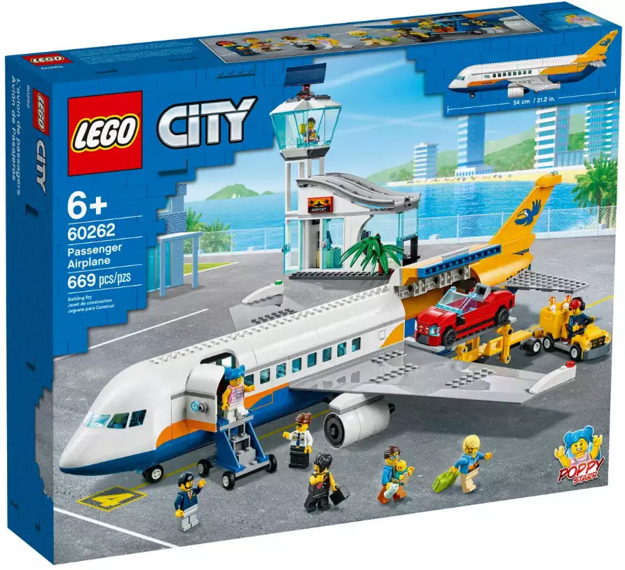 Verpackung: LEGO City 60262 Passagierflugzeug