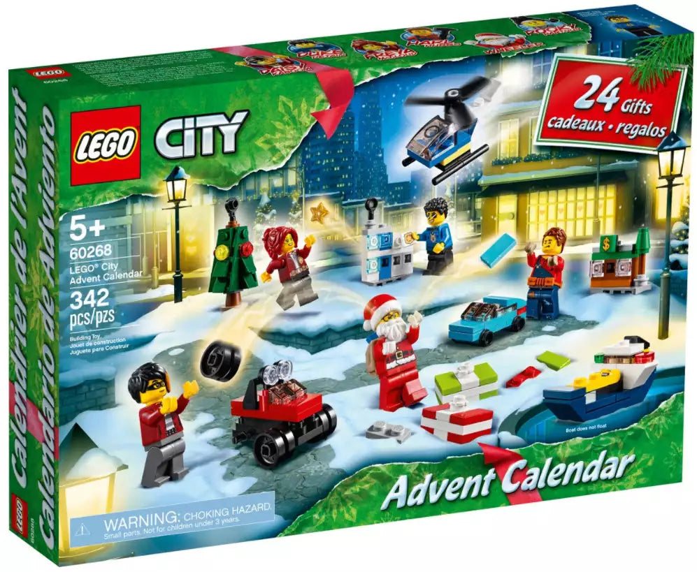 Verpackung: LEGO City 60268 Adventskalender 2020