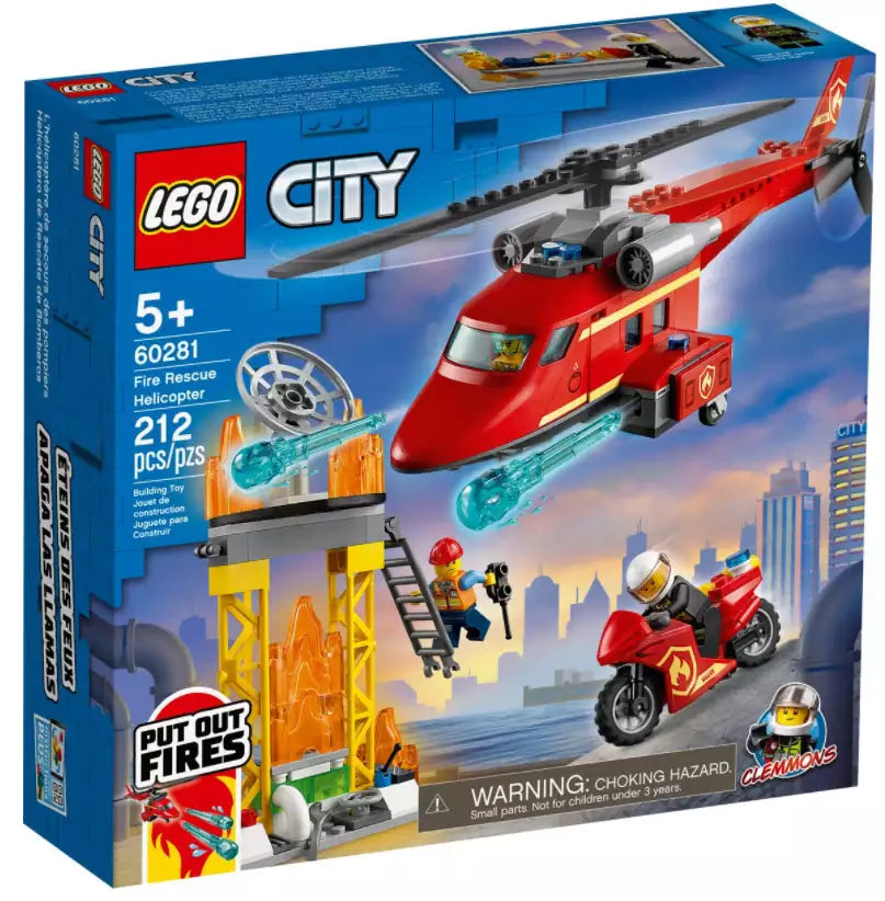 Verpackung: LEGO City 60281 Feuerwehrhubschrauber