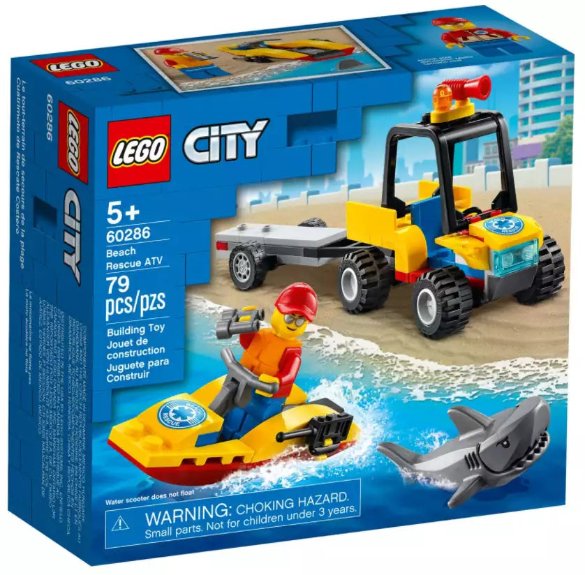 Verpackung: LEGO City 60286 Strand-Rettungsquad