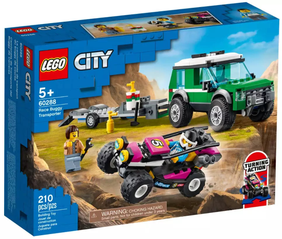 Verpackung: LEGO City 60288 Rennbuggy-Transporter