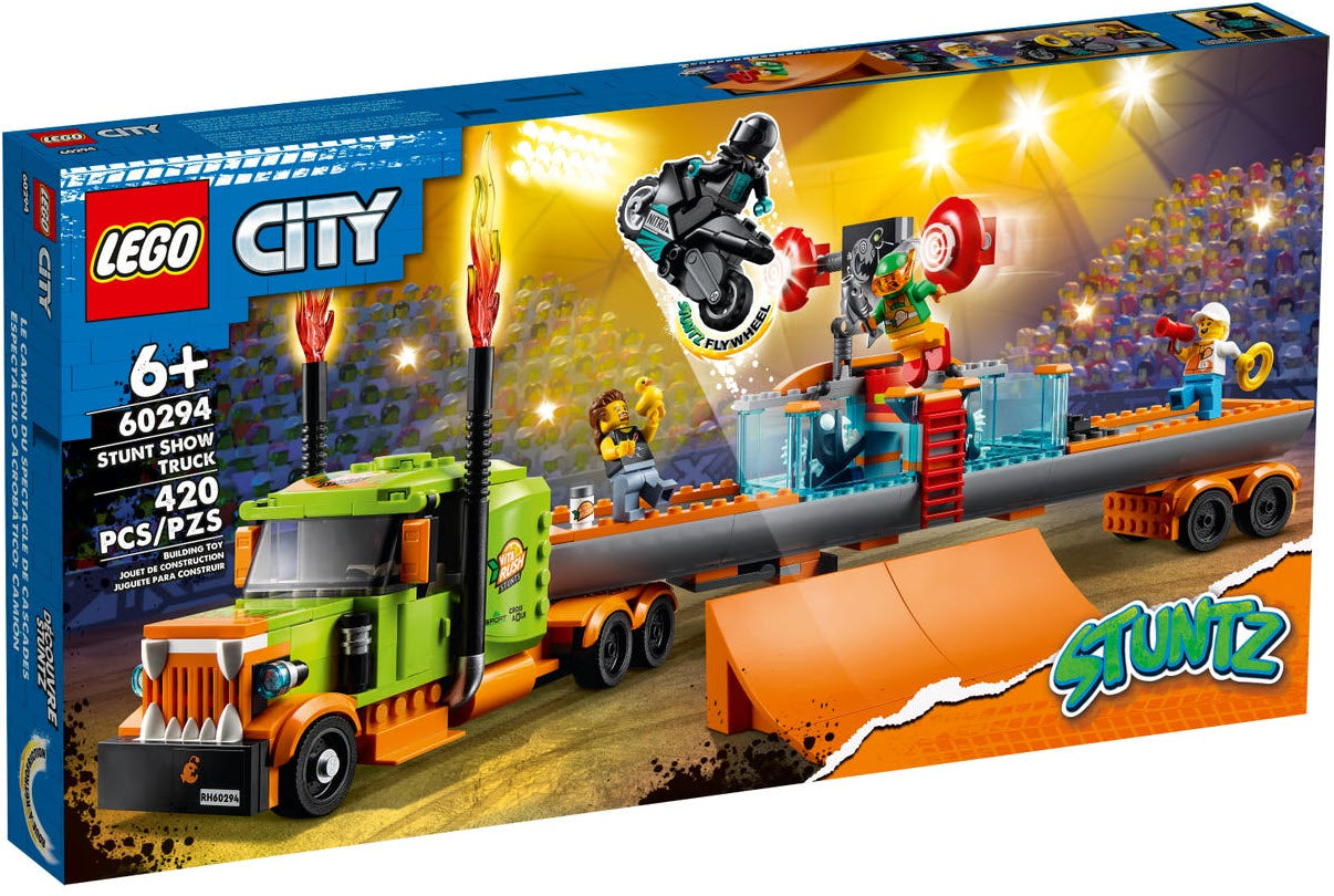 Verpackung: LEGO City 60294 Stuntshow-Truck