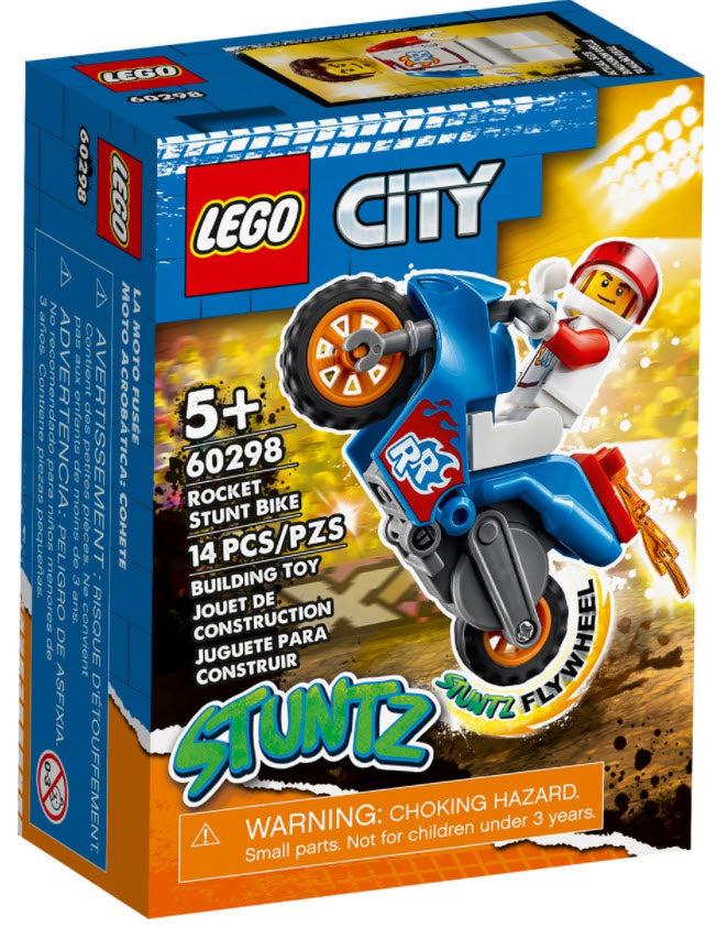 Verpackung: LEGO City 60298 Raketen-Stuntbike