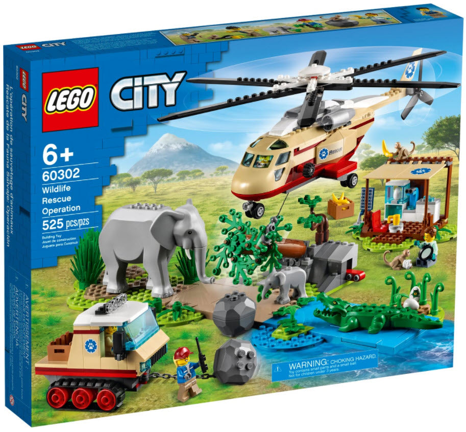 Verpackung: LEGO City 60302 Tierrettungseinsatz