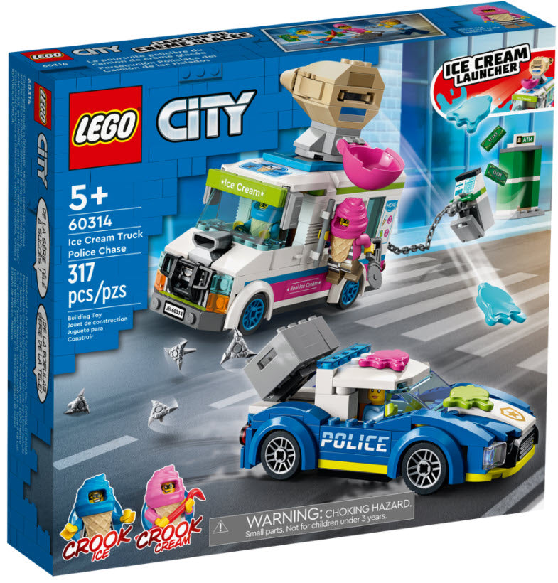 Verpackung: LEGO City 60314 Eiswagen-Verfolgungsjagd