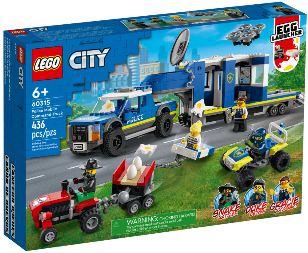 Verpackung: LEGO City 60315 Mobile Polizei-Einsatzzentrale