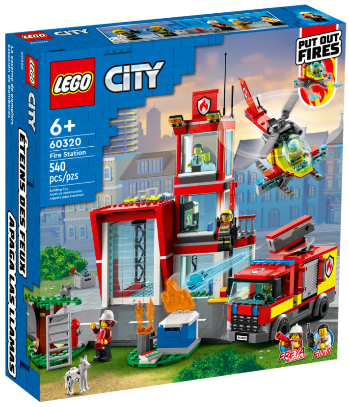 Verpackung: LEGO City 60320 Feuerwache