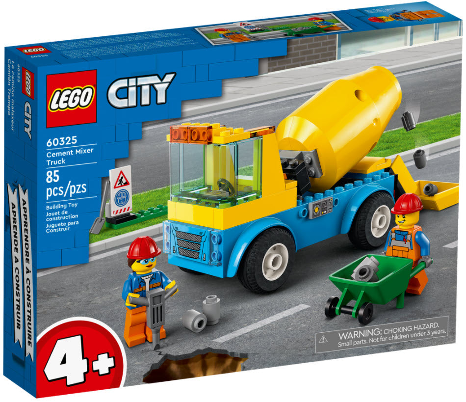 Verpackung: LEGO City 60325 Betonmischer
