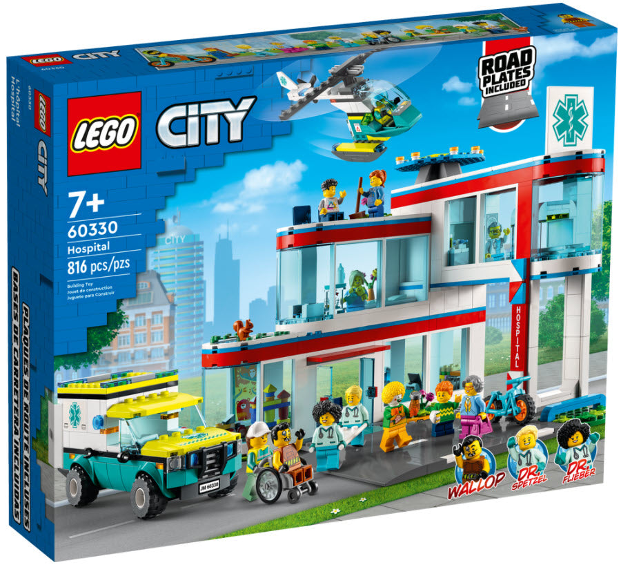 Verpackung: LEGO City 60330 Krankenhaus